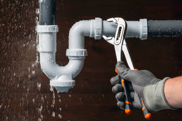 Professional Sewer Line Repair technician working in Clear Lake, MN